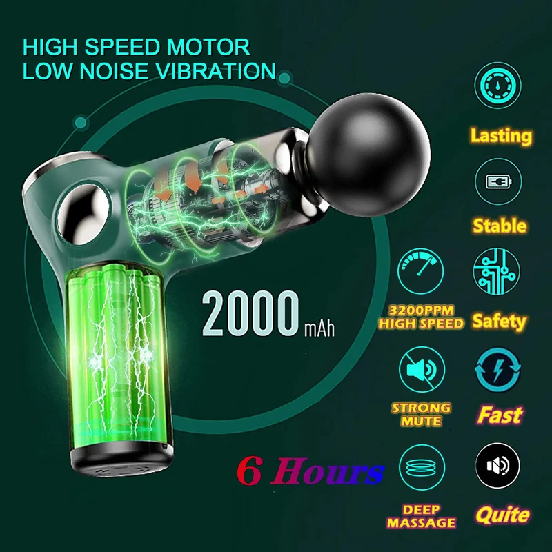 MINI - Electric Massage Pistole - Ganzkörpermassage