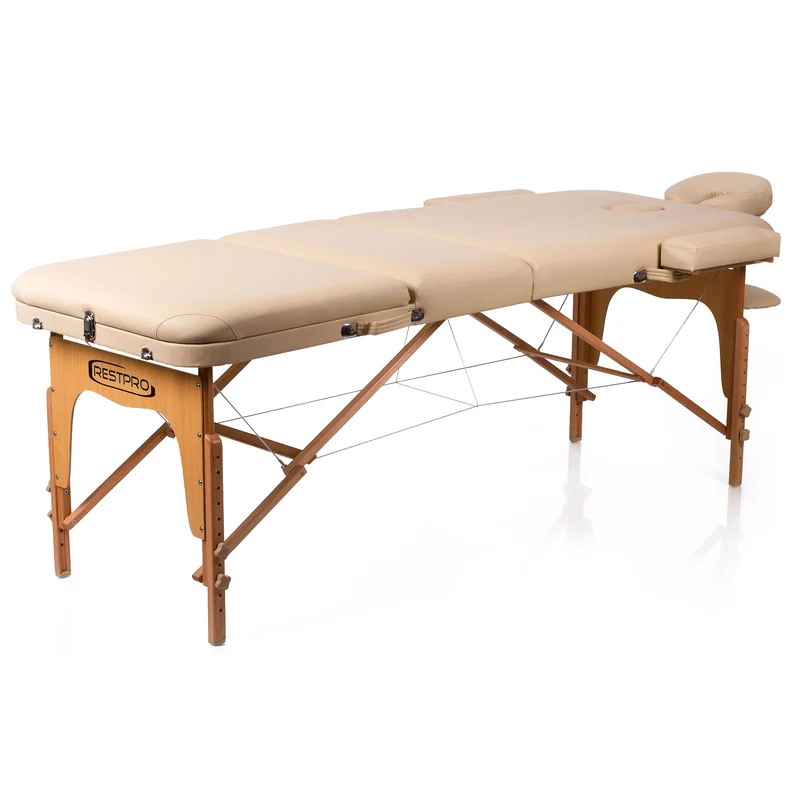 RESTPRO® Memory 3 Beige Tragbarer Massagetisch