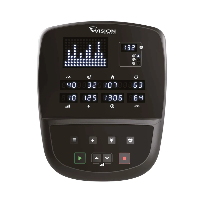 Vision Fitness Halbliegeergometer "Recumbentbike" R60