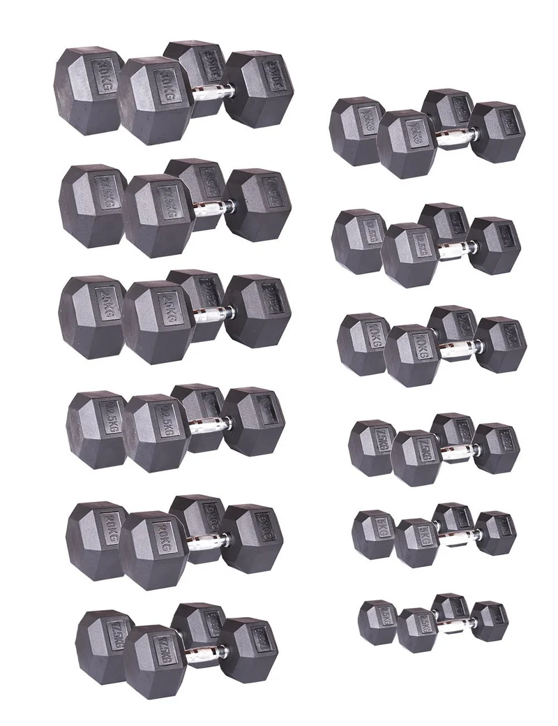 Hex Dumbbell – Kurzhantel Set 2.5kg – 30kg