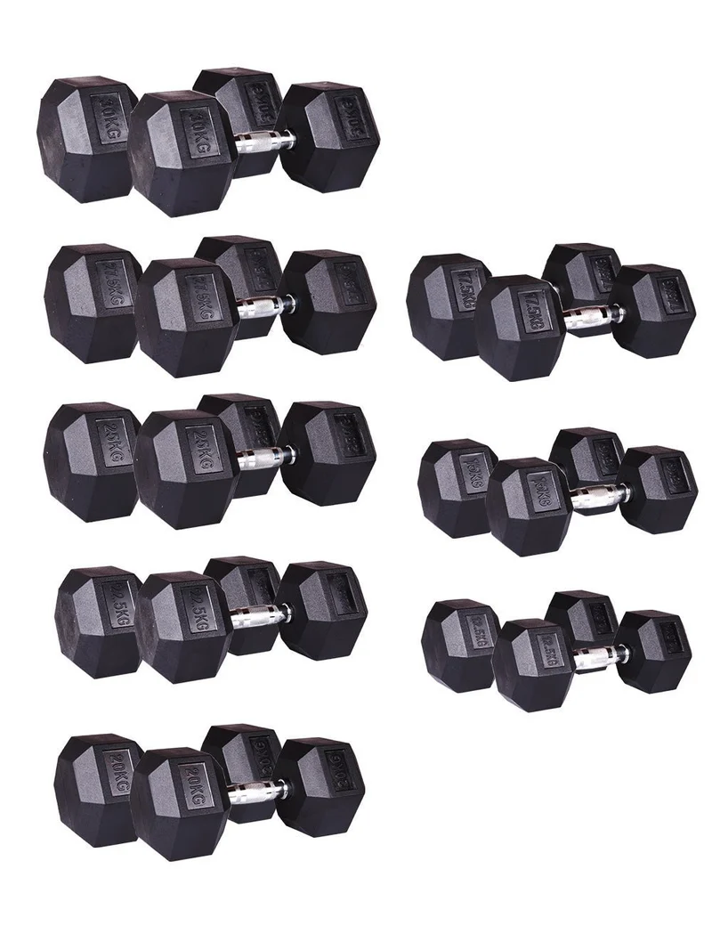 Hex Dumbbell – Kurzhantel Set 12.5kg – 30kg