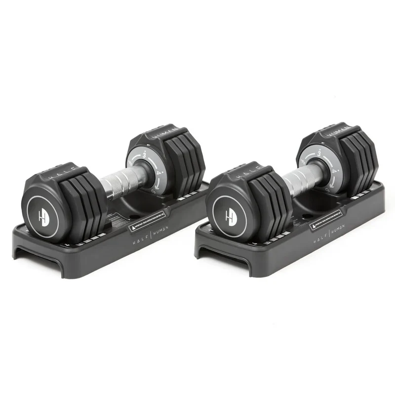 Half Human 2x 5kg verstellbare Hantel-Set