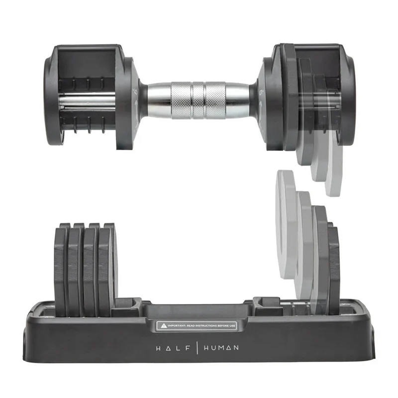 Half Human 2x 5kg verstellbare Hantel-Set