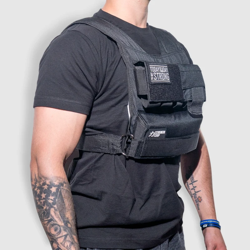 Heavy Duty Weighted Vest Adjustable - 1-20KG