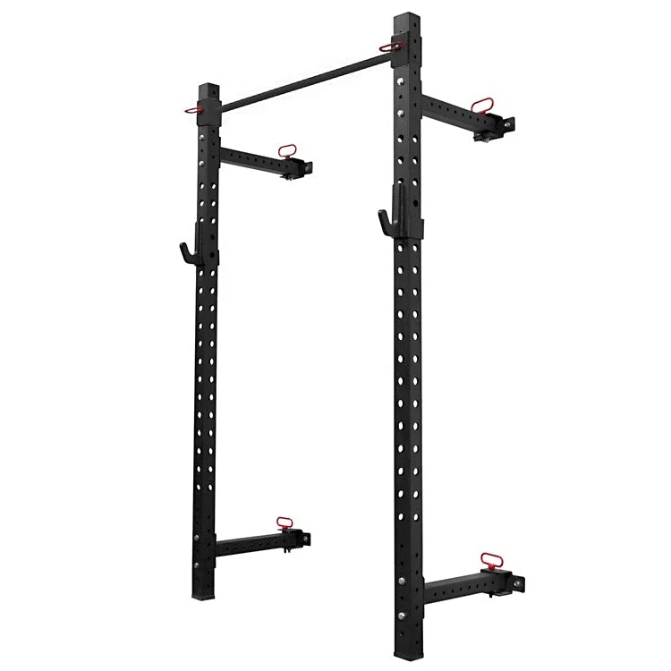 Riot Wall-Mounted Foldable Rack - 2.1m Tall, Black