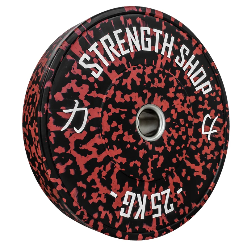 Fleck Rubber Bumper Plates – Colour Coded, 5kg-25kg or 150kg Set