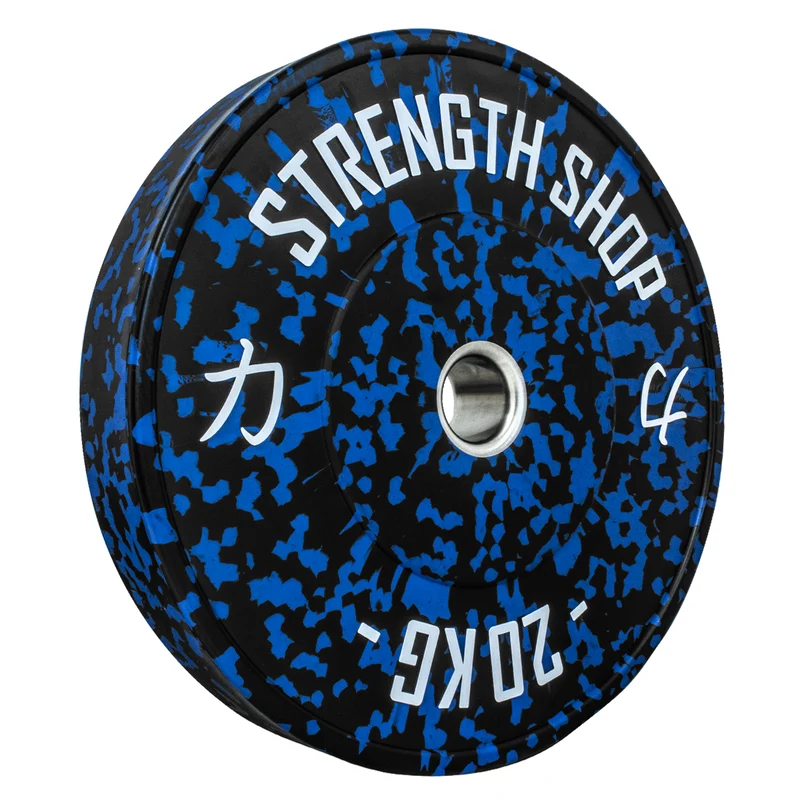 Fleck Rubber Bumper Plates – Colour Coded, 5kg-25kg or 150kg Set