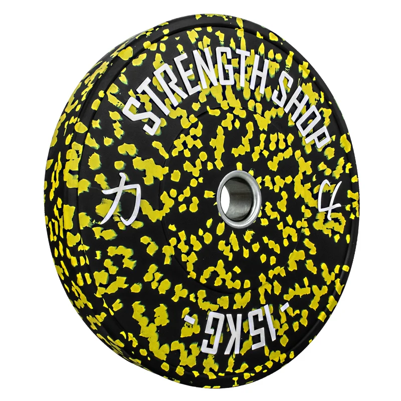 Fleck Rubber Bumper Plates – Colour Coded, 5kg-25kg or 150kg Set