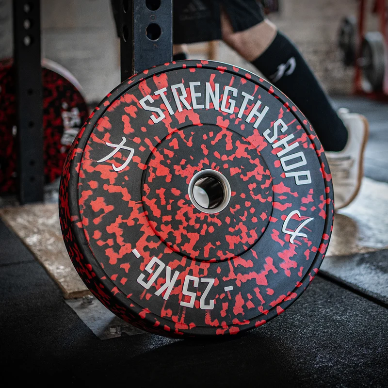 Fleck Rubber Bumper Plates – Colour Coded, 5kg-25kg or 150kg Set
