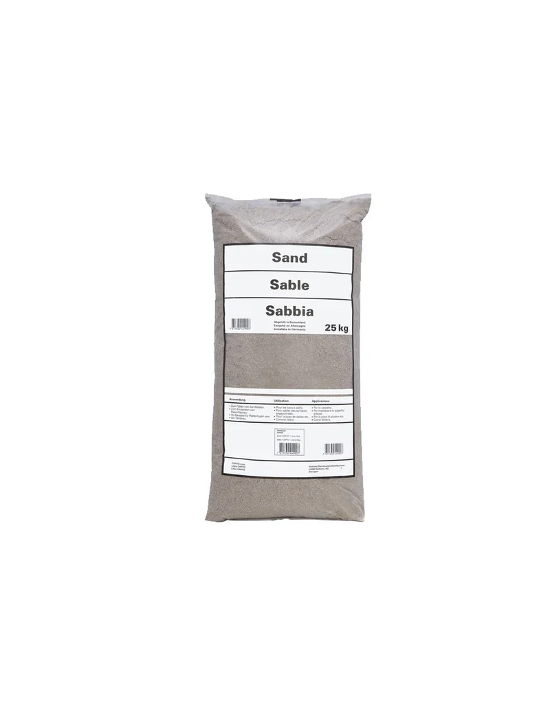 Sand 25kg gewaschen