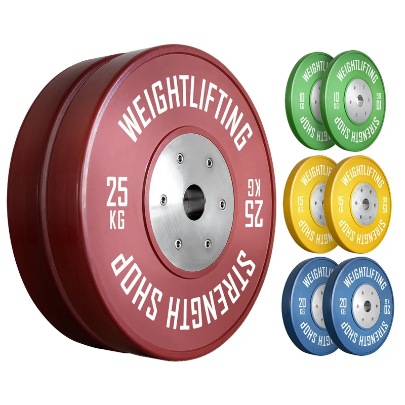 140KG Set - Competition Olympic Bumper Plates