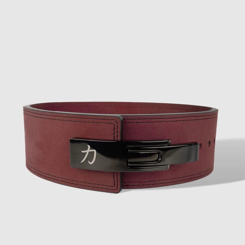 Wine-Red Lever Belt, 10mm - IPF Approved