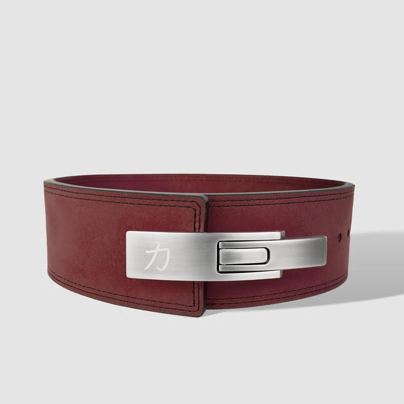 Wine-Red Lever Belt, 10mm - IPF Approved