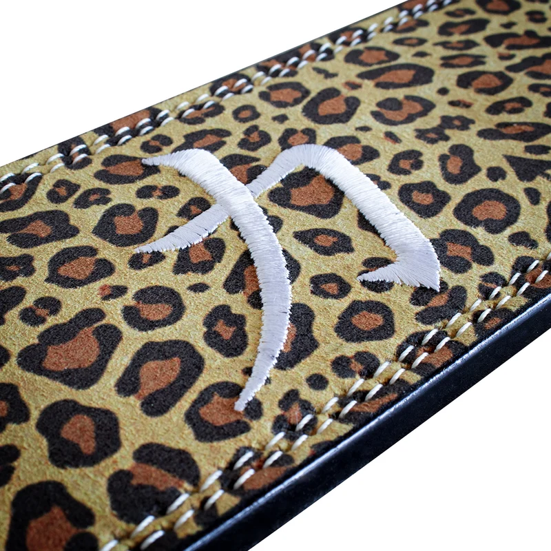Leopard Print Lever Belt, 10mm - IPF Approved