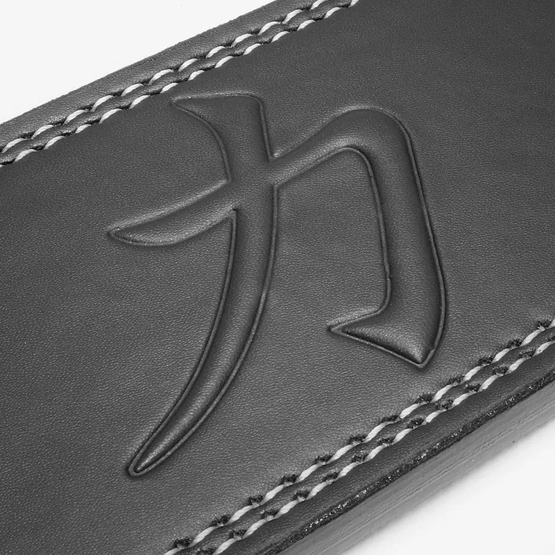 Embossed Black Lever Belt, 13mm - IPF Approved