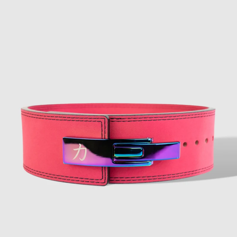 Pink Lever Belt, 10mm - IPF Approved