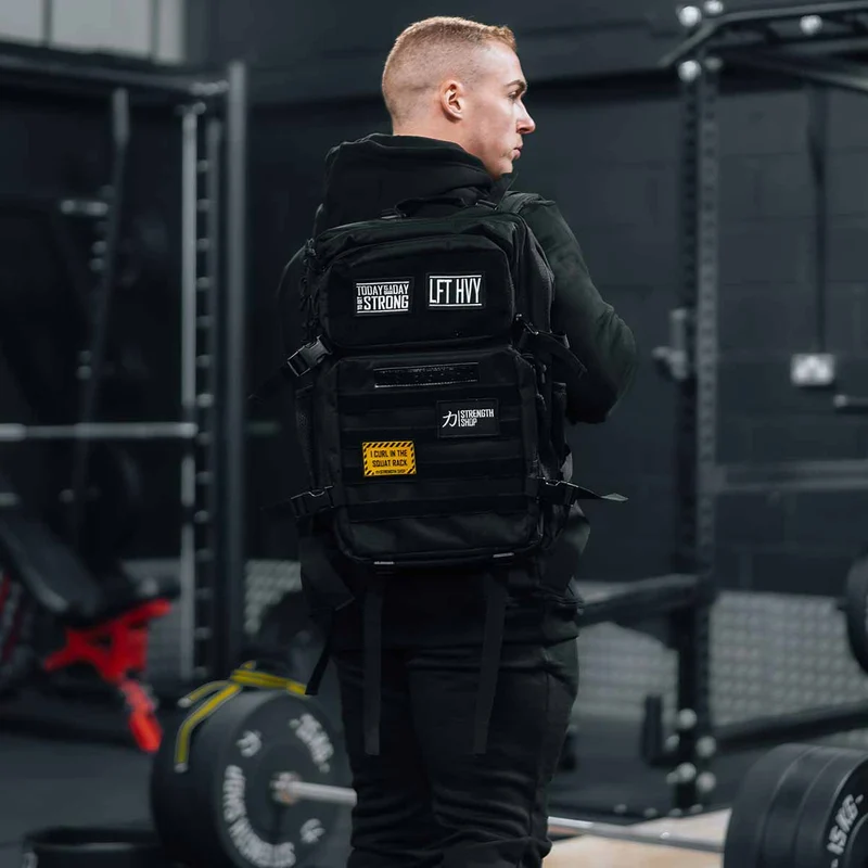Training Backpack 2.0, Black - Add Extra Patches