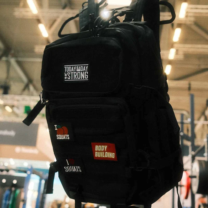 Training Backpack 2.0, Black - Add Extra Patches