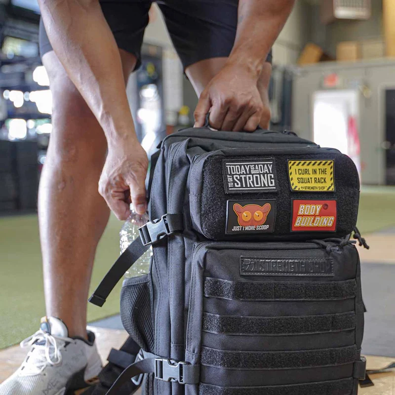 Training Backpack 2.0, Black - Add Extra Patches