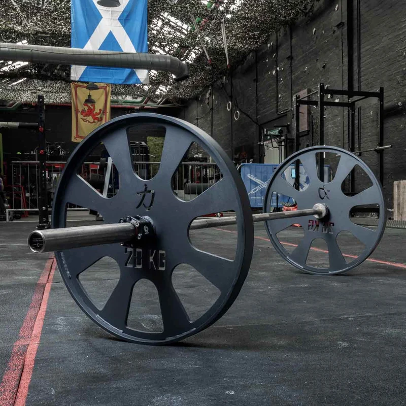 Apollon Wheels – Pair, 20kg per Wheel, Black Powder Coated