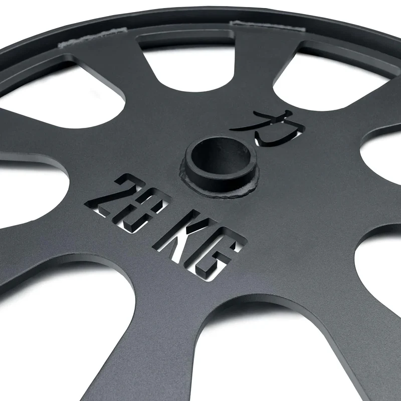 Apollon Wheels – Pair, 20kg per Wheel, Black Powder Coated