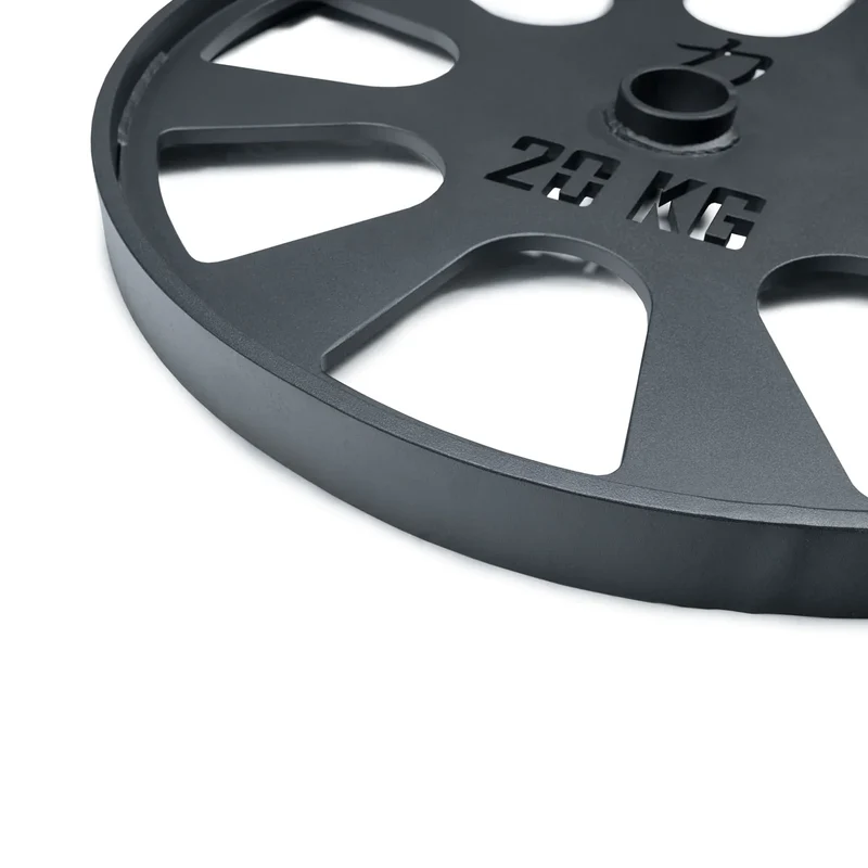 Apollon Wheels – Pair, 20kg per Wheel, Black Powder Coated