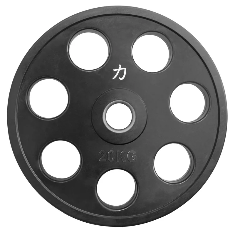 Set Rubber Coated Easy Grip Plates 140KG/150KG