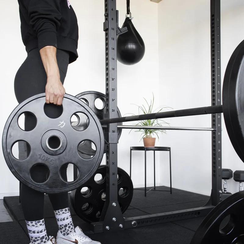 Set Rubber Coated Easy Grip Plates 140KG/150KG