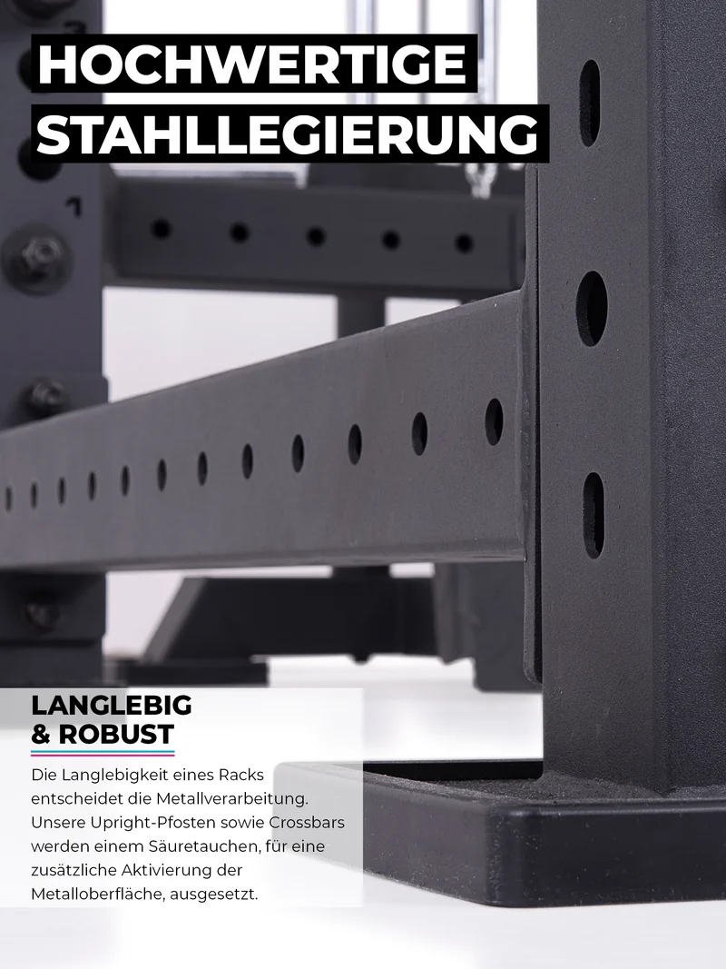R8 Bradley Lang | Plate Loaded | Schwarz