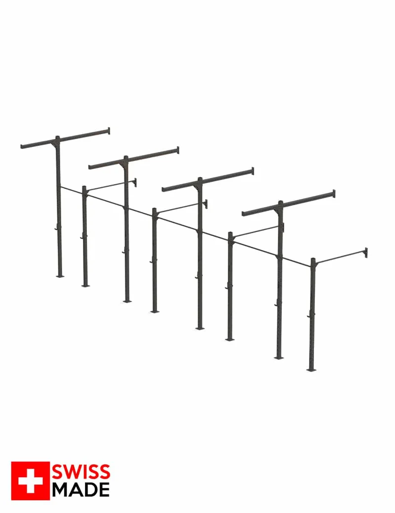 Swiss RIG 4 Stationen Wandmontage hoch-tief