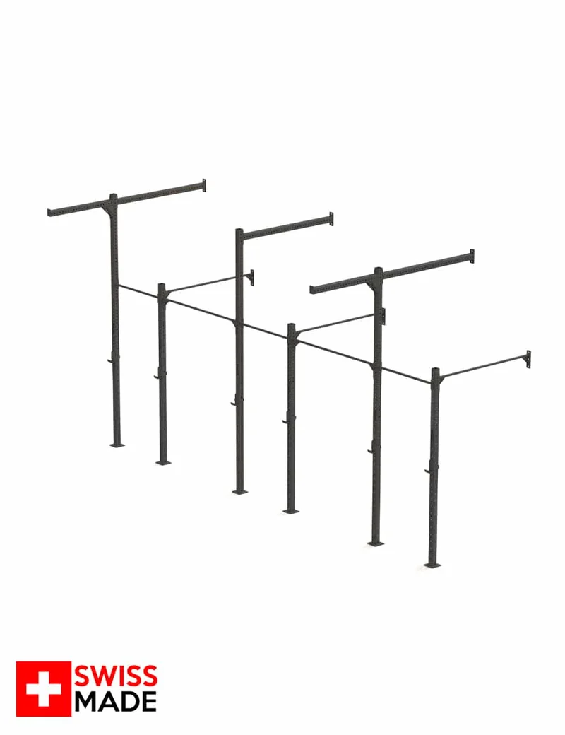 Swiss RIG 3 Stationen Wandmontage hoch-tief