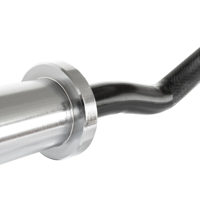Riot EZ Curl Bar, 12kg - Black Shaft