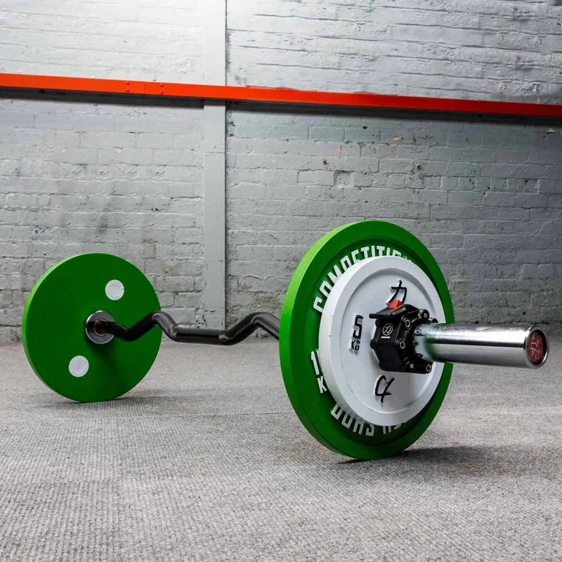 Riot EZ Curl Bar, 12kg - Black Shaft