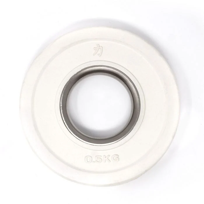 Rubber Coated Fractional Plate Set, Coloured - 15KG