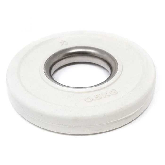 Rubber Coated Fractional Plate Set, Coloured - 15KG