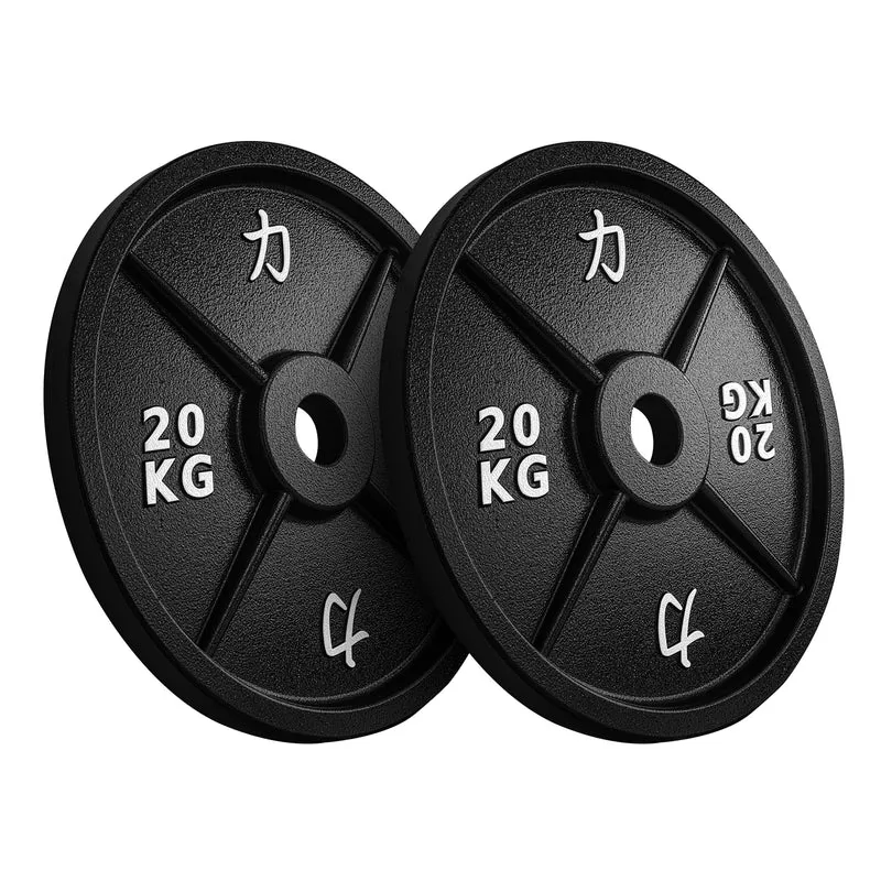 157.5KG Set - Riot Cast Iron Plates