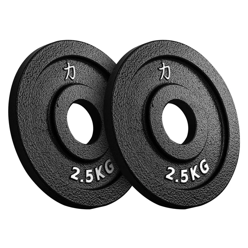 157.5KG Set - Riot Cast Iron Plates