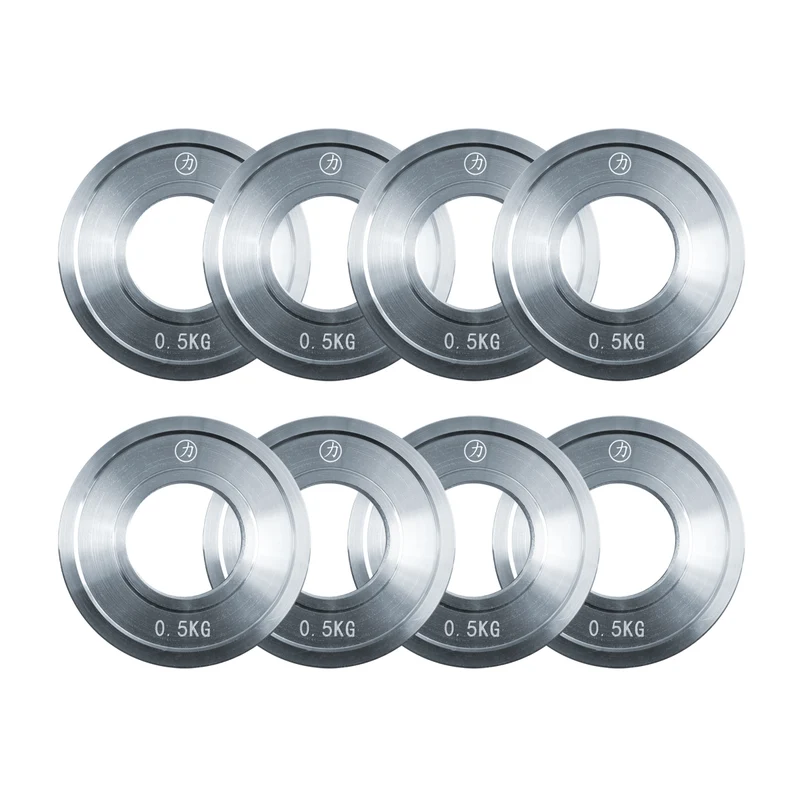 Fractional Plate Package - 8 X 0.5KG Steel Plates - Zinc