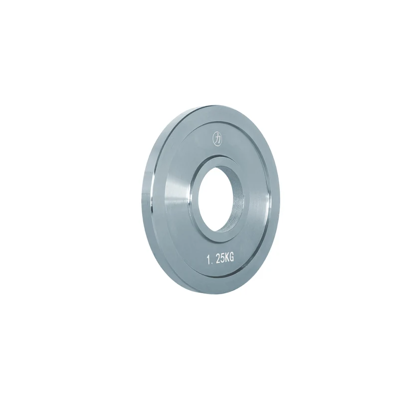 Powerlifting Steel Plate Package, Zinc Plated - 2 X 5KG, 2 X 2.5KG, 2 X 1.25KG
