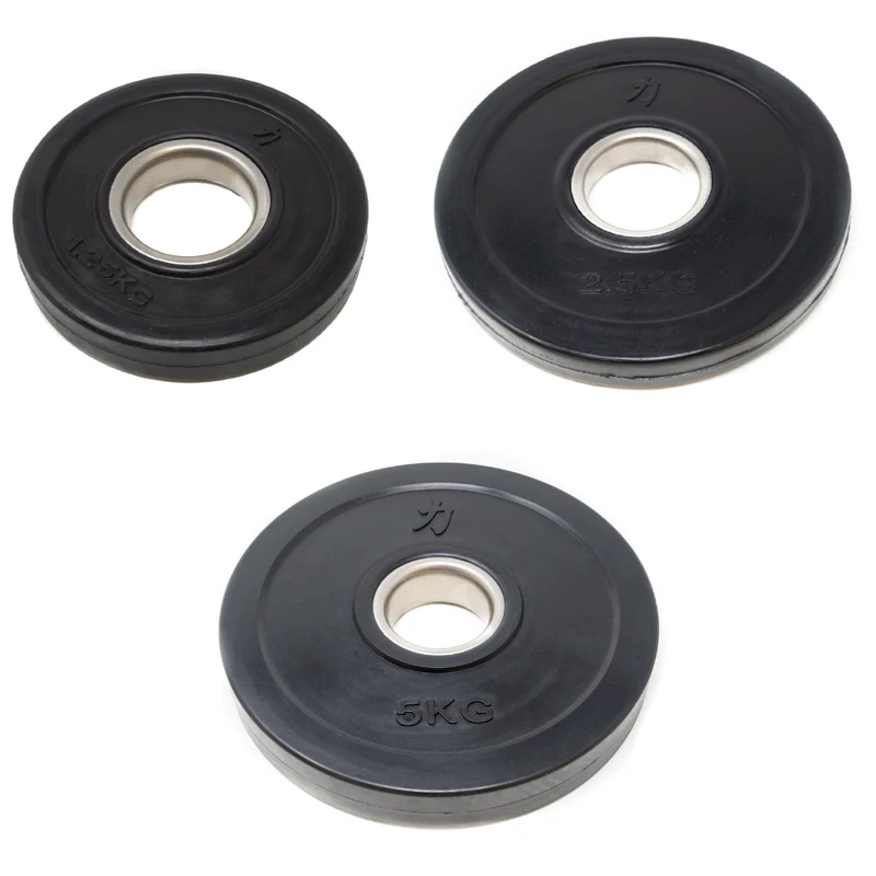Rubber Coated Package - 2 X 5KG, 2 X 2.5KG, 2 X 1.25KG