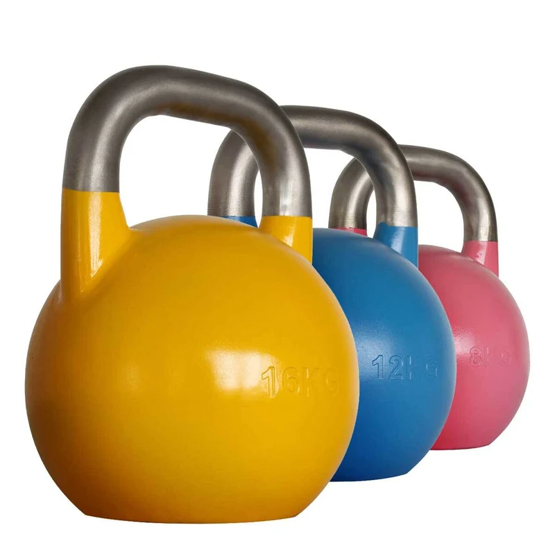 Stainless Steel Competition Kettlebells - 4-36KG