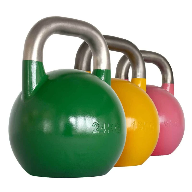 Stainless Steel Competition Kettlebells - 4-36KG