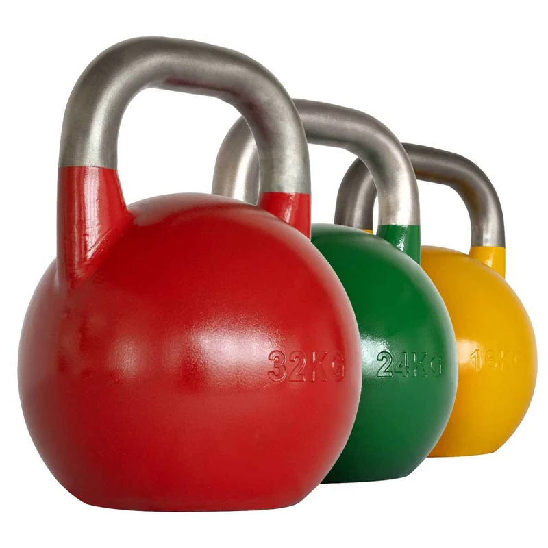 Stainless Steel Competition Kettlebells - 4-36KG