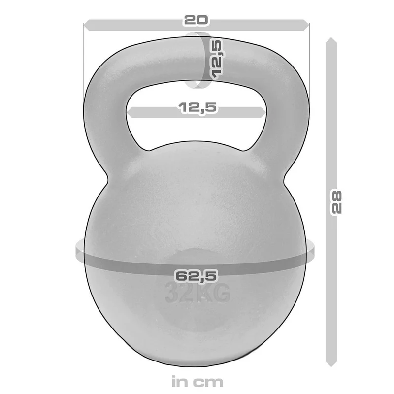Strength Shop Cast Iron Kettlebells - 4-64KG