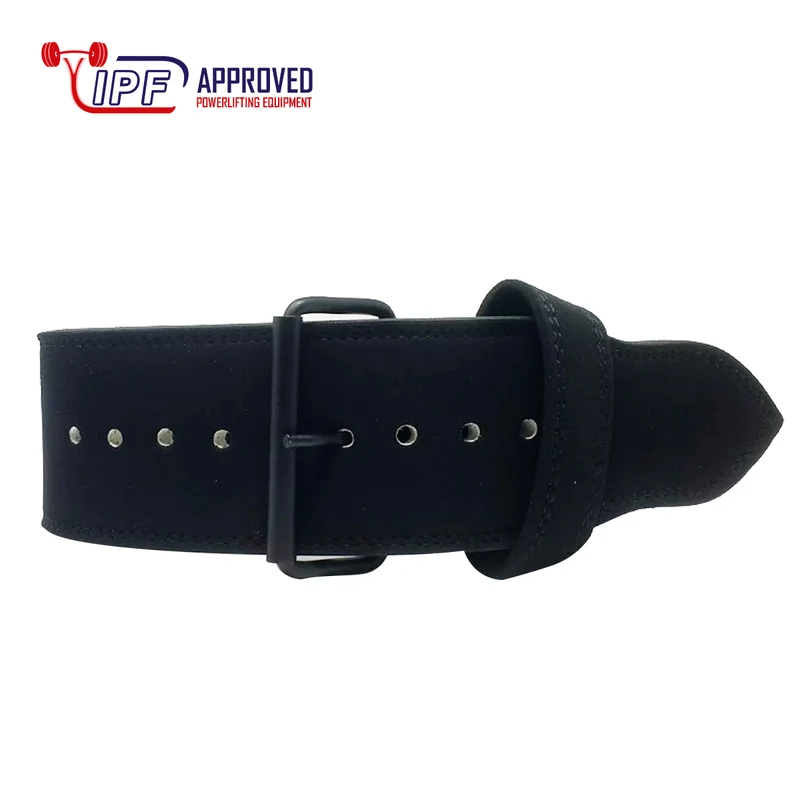 Single Prong Buckle belt, All Black, 13MM - IPF Approved