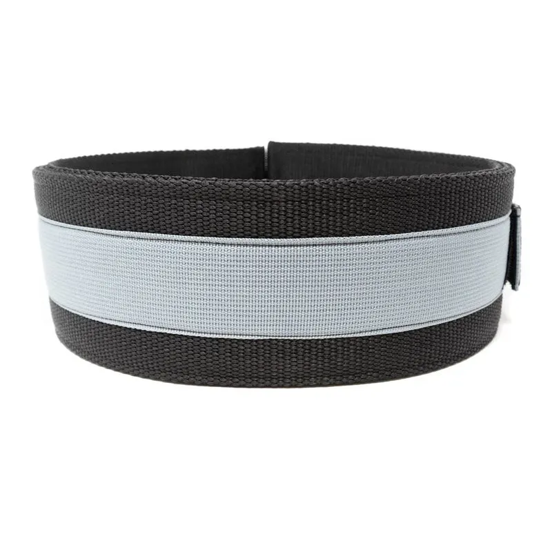 Webbing Deadlift Belt / Back Support Grey/Black