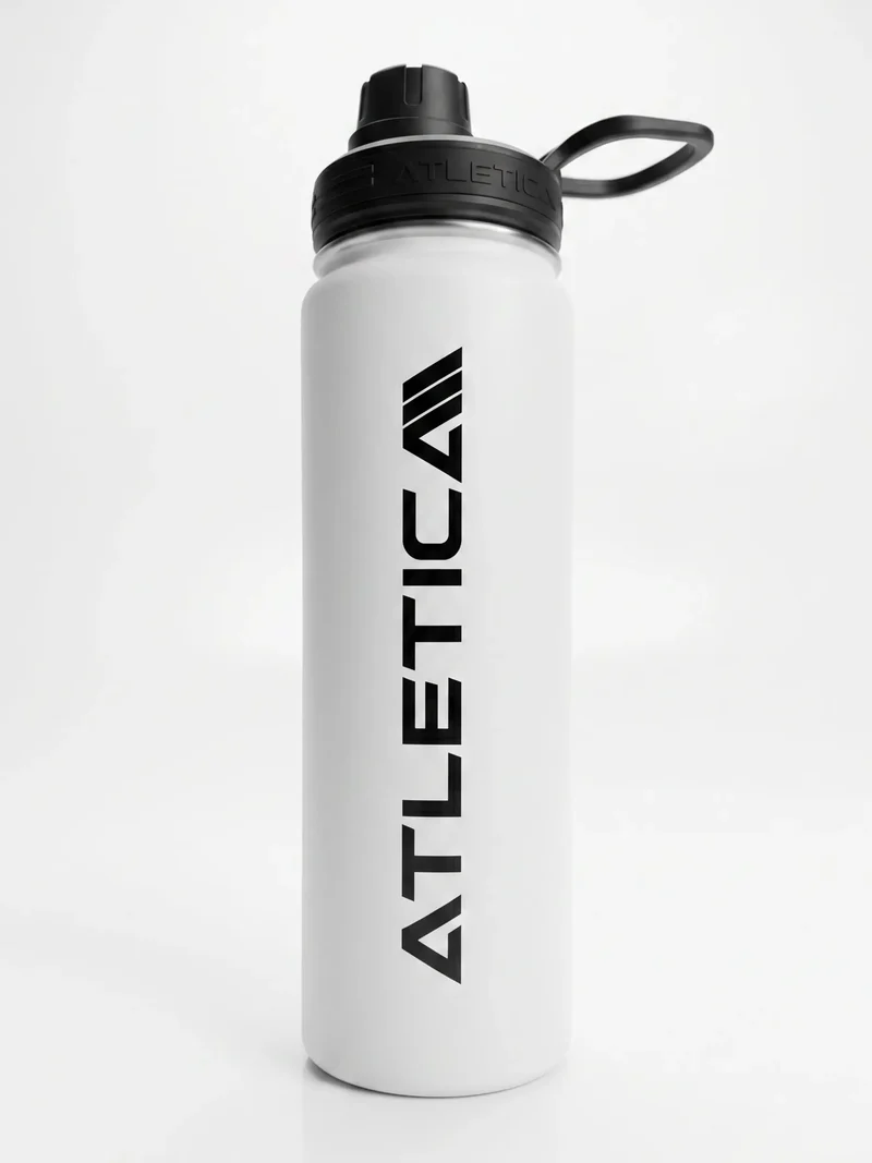 Trinkflasche aus Edelstahl | 710ml | Weiß
