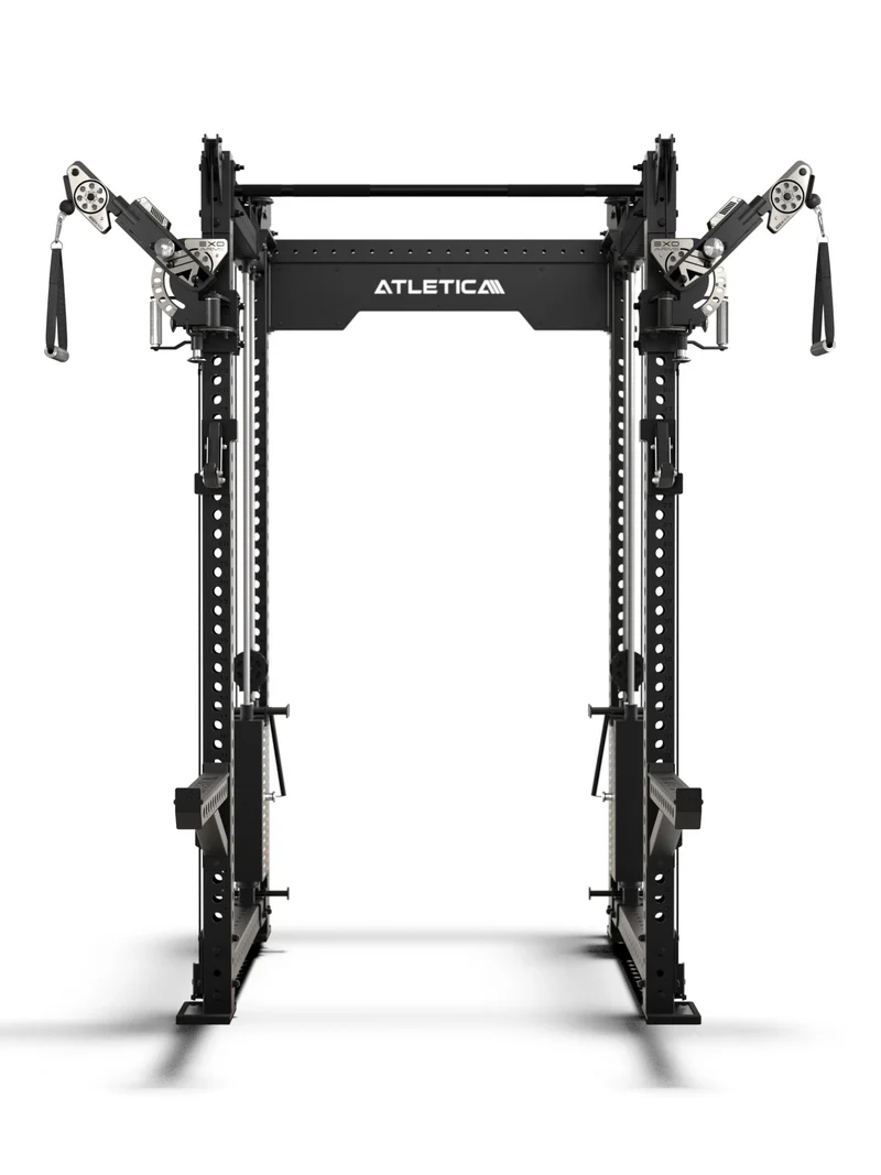 R8 Bradley EXO 2x95kg | Power Rack | 123cm | Schwarz