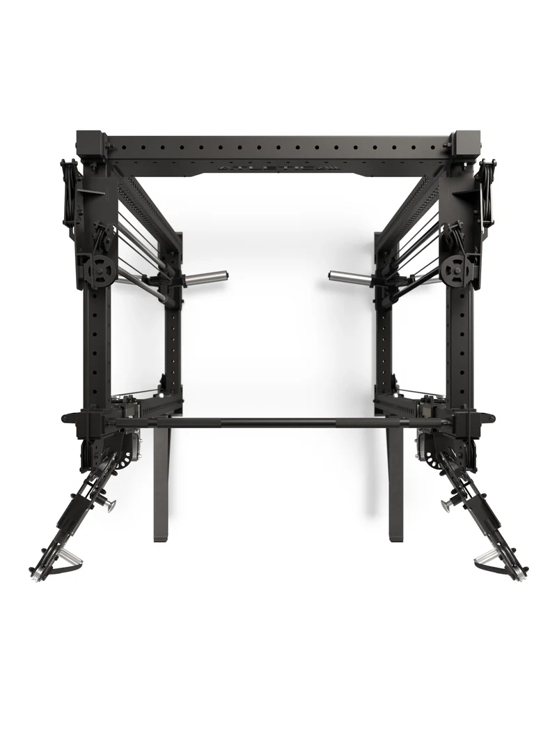 R8 Bradley EXO Plate Loaded | Power Rack | 93cm | Schwarz
