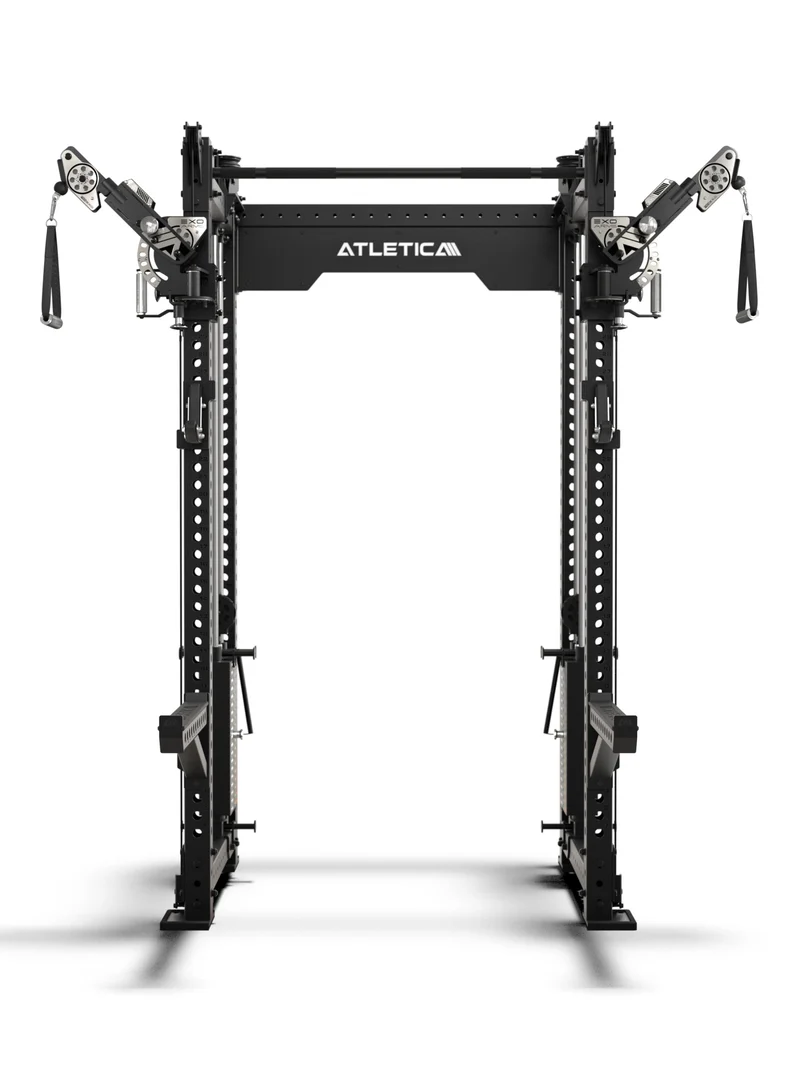 R8 Bradley EXO 2x95kg | Power Rack | 93cm | Schwarz